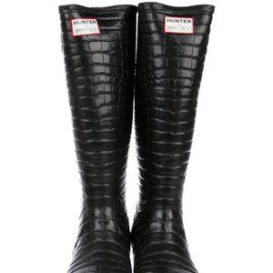 JIMMY CHOO X HUNTER Rubber Welly Boots